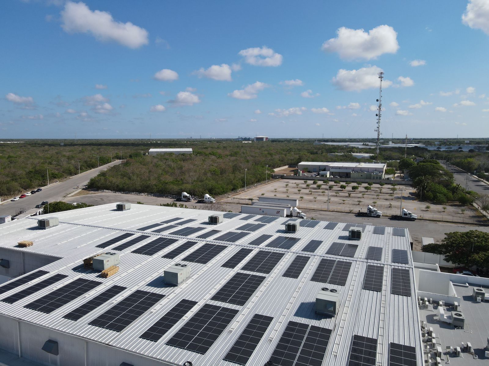 paneles solares en playa del carmen