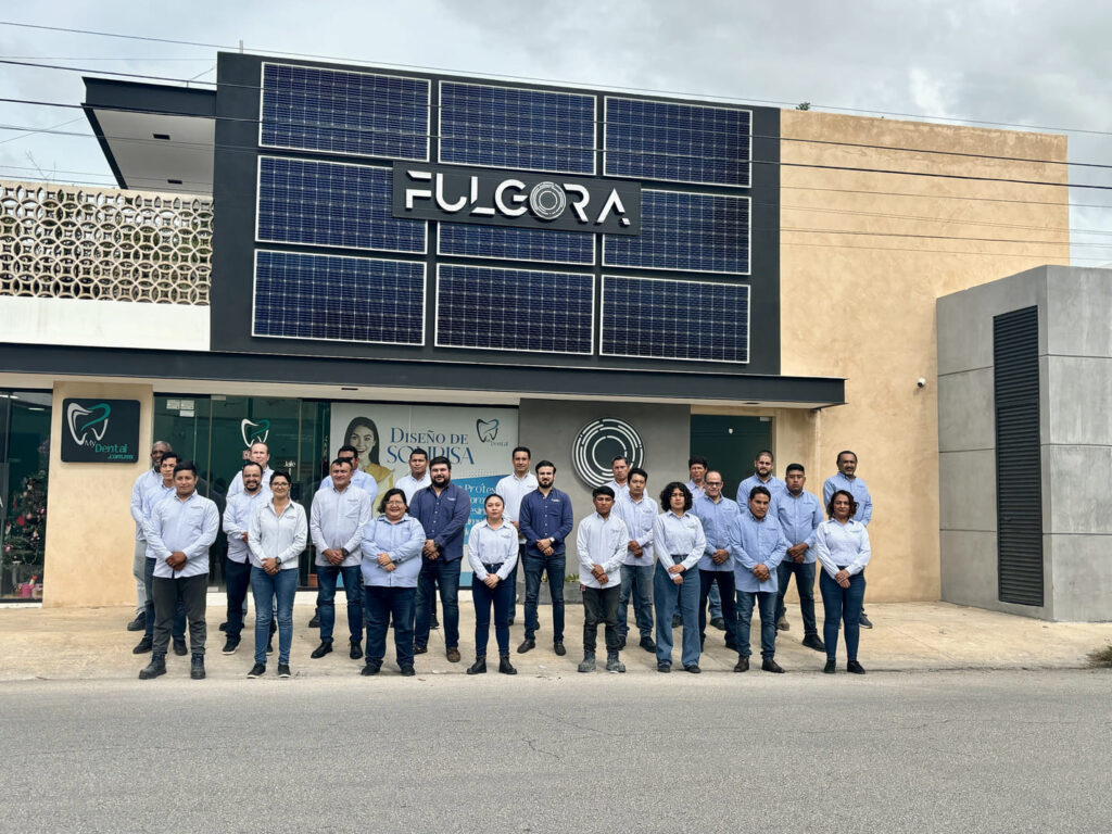 paneles solares en merida yucatan oficinas de fulgora green energy