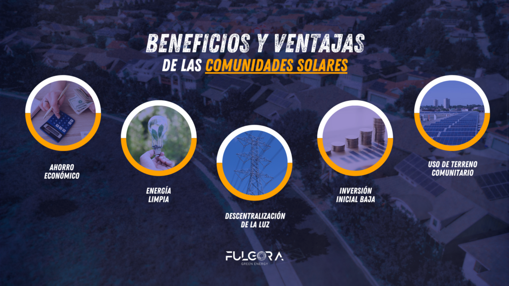 Beneficios y ventajas de las comunidades solares