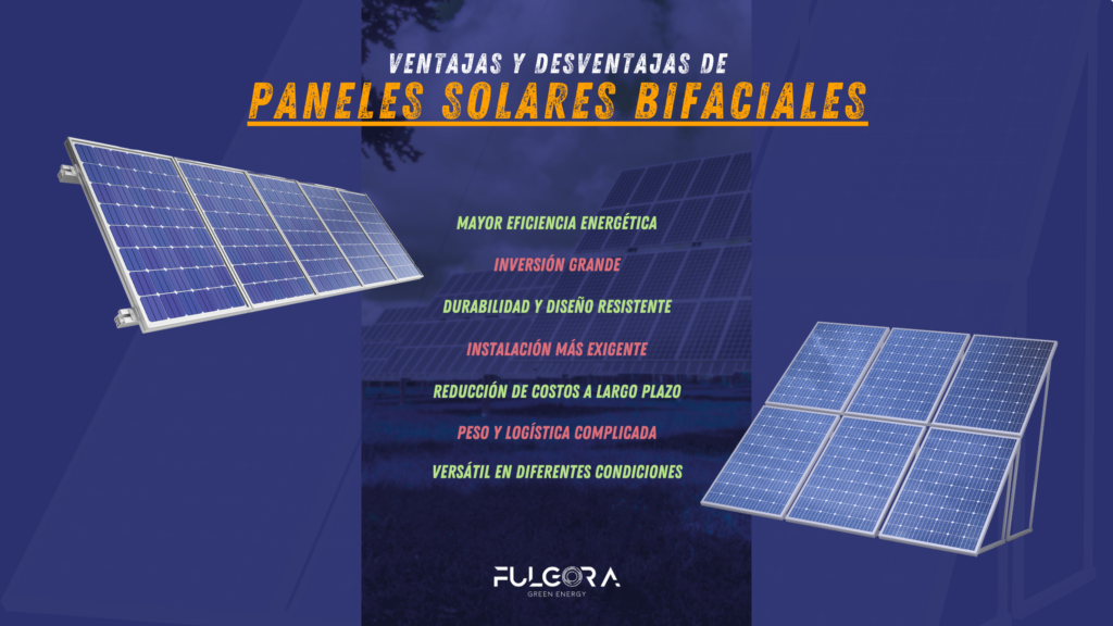 Paneles solares bifaciales ¿Te convienen? Qué son + Ventajas