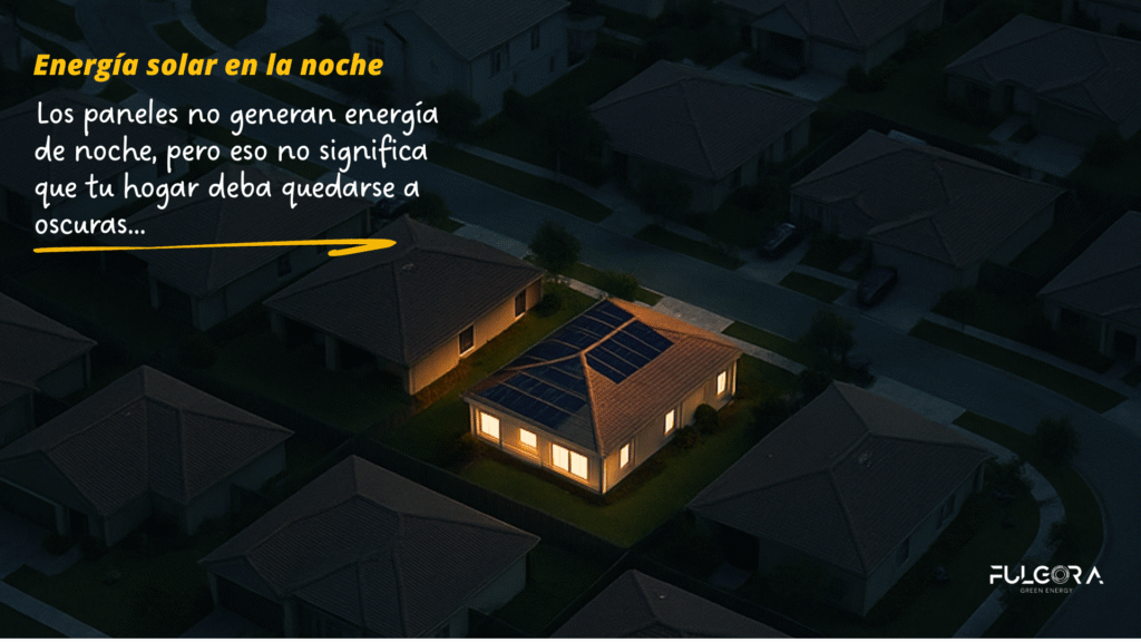 ¿Los paneles solares funcionan de noche? La verdad explicada